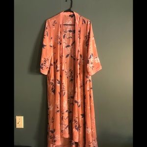 Long flowy kimono